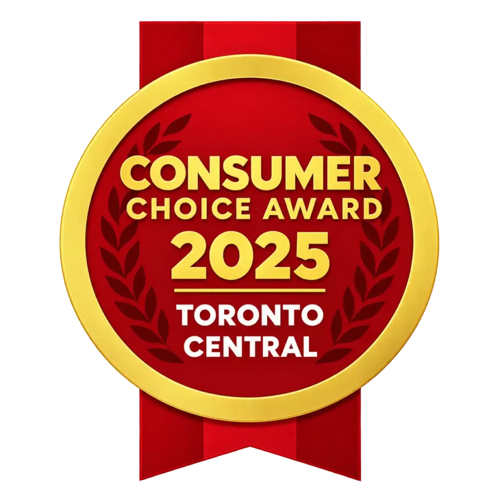 Consumer Choice Award 2025 Toronto Central badge